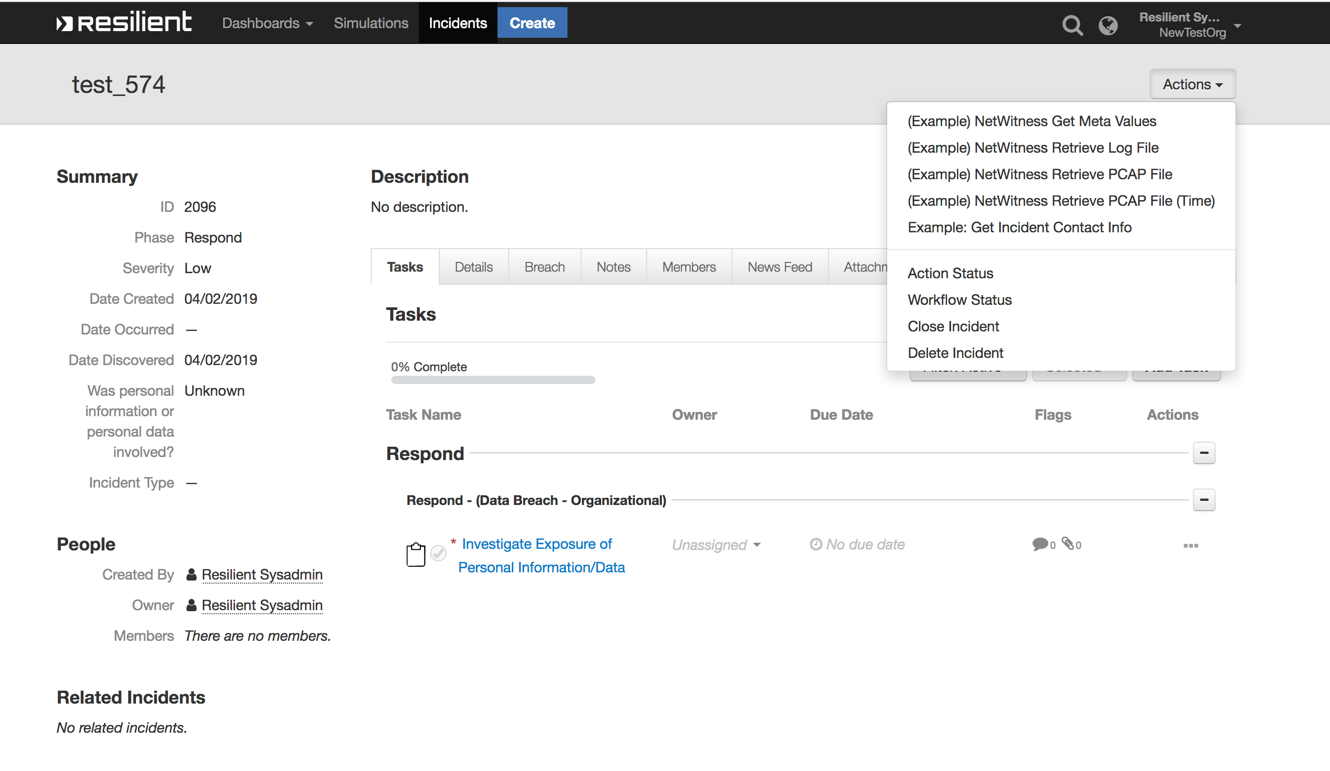 Configure Script as a Notification Server - NetWitness Community